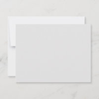 New personalize Text Logo Flat Note Card