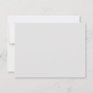 New personalize Text Logo Flat Note Card