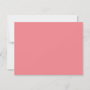 New personalize Text Logo Flat Note Card