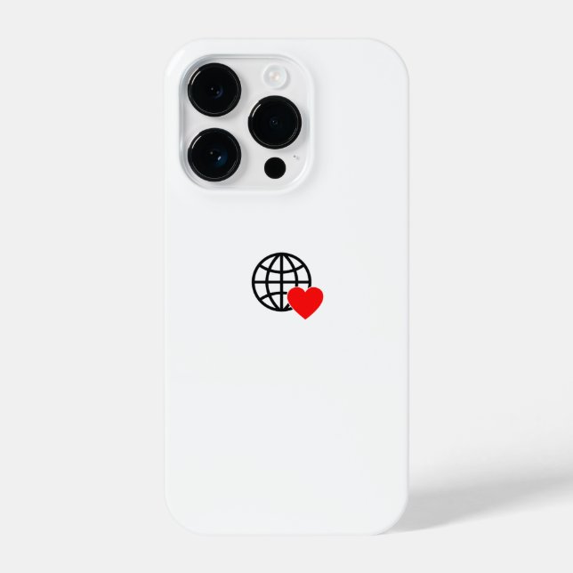 New personalize Text Logo iPhone 14 Pro iPhone Case (Back)