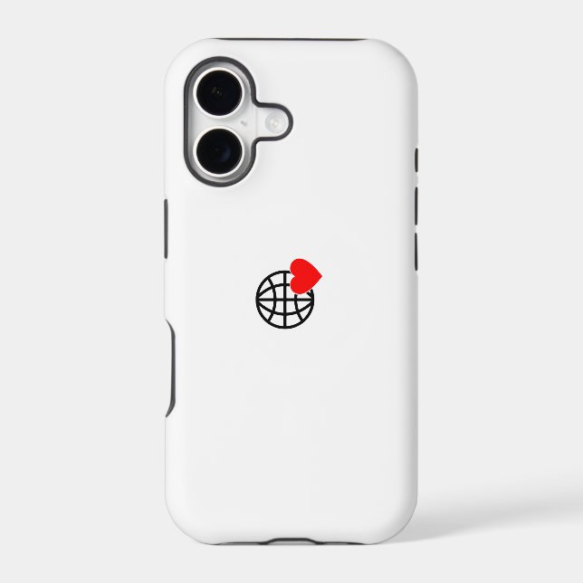 New personalize Text Logo iphone case (Back)