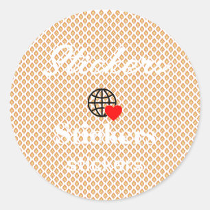 New personalize Text Logo Stickers