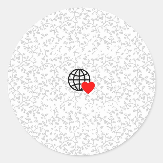 New personalize Text Logo Stickers (Front)