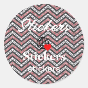 New personalize Text Logo Stickers