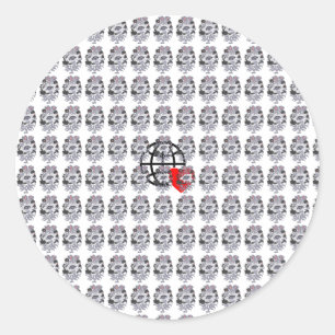 New personalize Text Logo Stickers