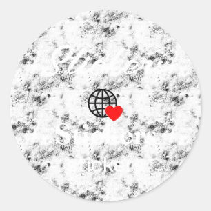 New personalize Text Logo Stickers