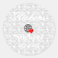 New personalize Text Logo Stickers