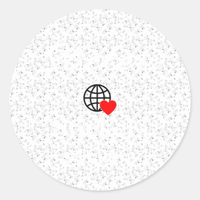 New personalize Text Logo Stickers (Front)