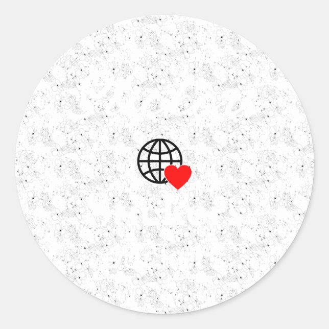 New personalize Text Logo Stickers (Front)