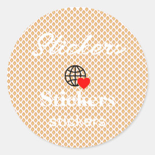 New personalize Text Logo Stickers