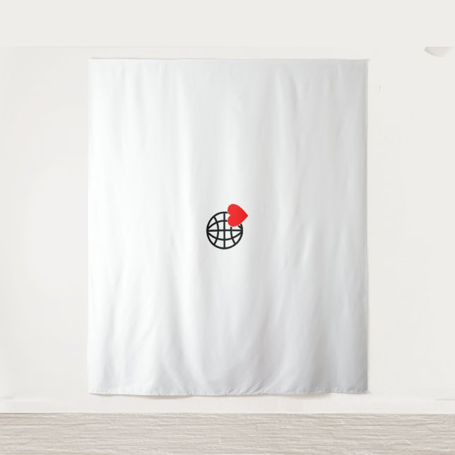 New personalize Text Logo Tapestry (Front)