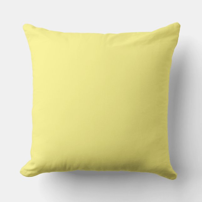 New personalize Text Logo Throw Pillow (Front)
