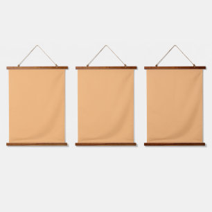 New personalize Text Logo Wood Topped Wall Tapestr Hanging Tapestry