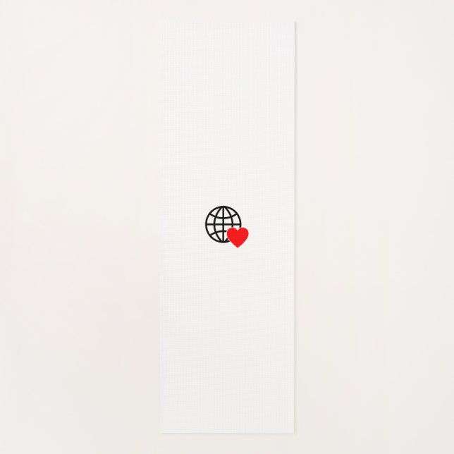 New personalize Text Logo Yoga Mat (Front)
