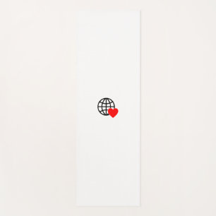 New personalize Text Logo Yoga Mat