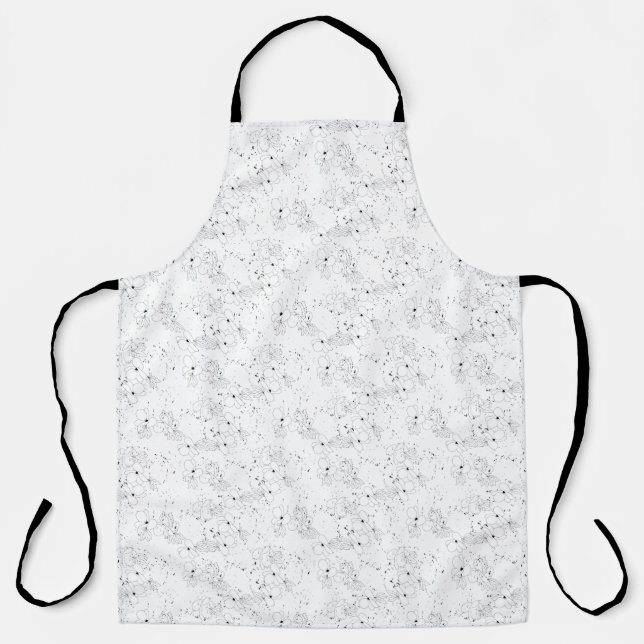New personalize TextLogo All-Over Print Aprons (Front)