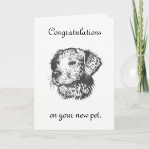 New Pet Card