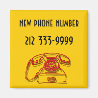 new phone number