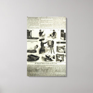 New photographic apparatus canvas print