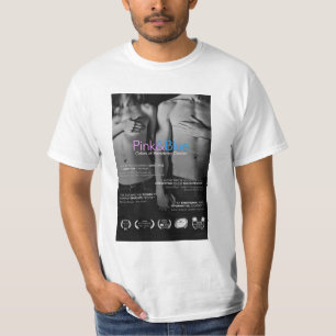 New! Pink & Blue Movie shirt w/quotes & awards