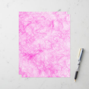 New Pink Marble Stationery Paper