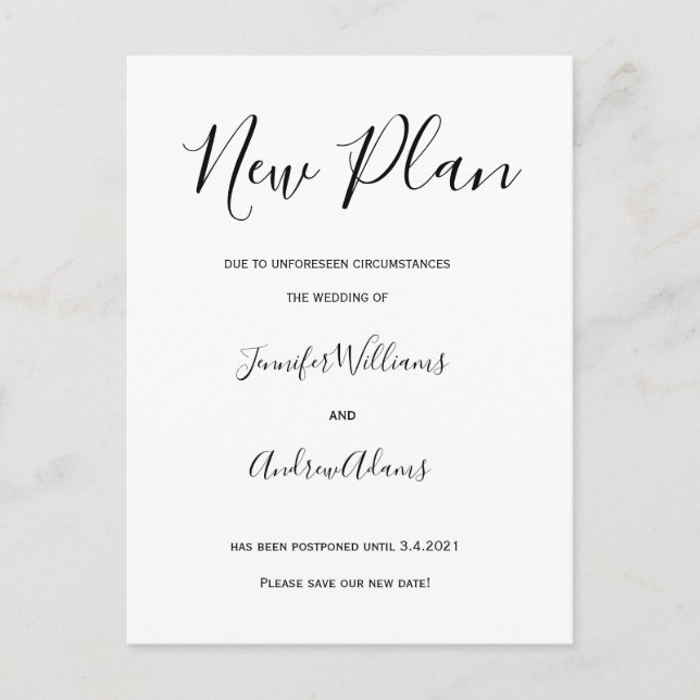 New Plan simple change the date cards (Front)