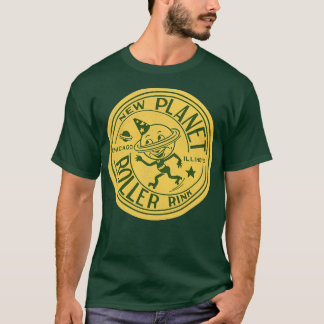 New Planet Roller Rink Vintage Defunct Skating Clu T-Shirt