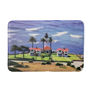 New Point Loma Lighthouse, California Bath Mat