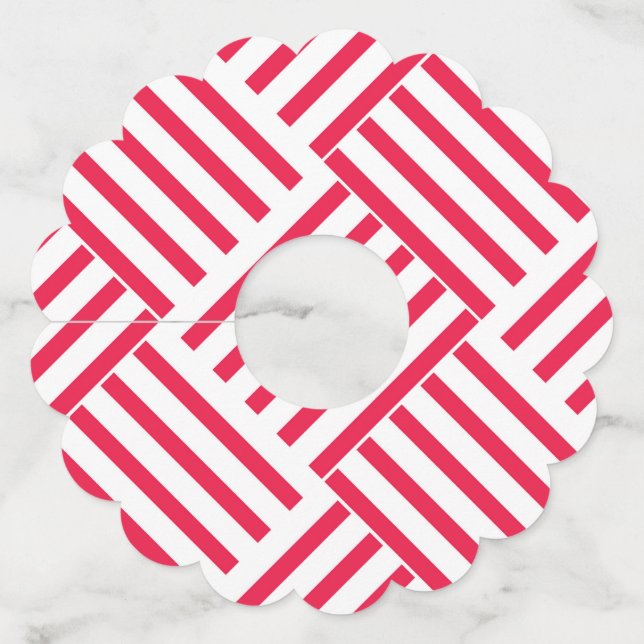 New point wine glass tag (Front)