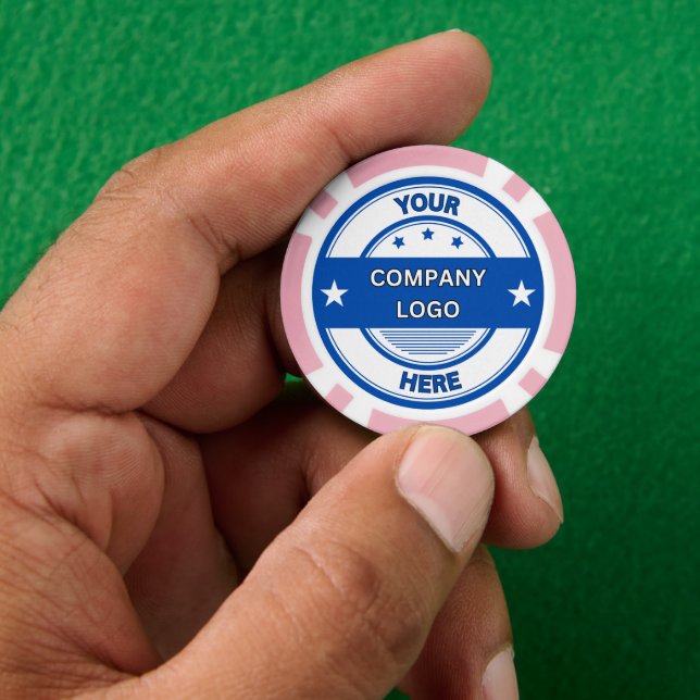 NEW! Poker Chips - Pink- Custom (Hand)