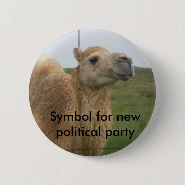 New Political Party 2 Inch Round Button (Front)