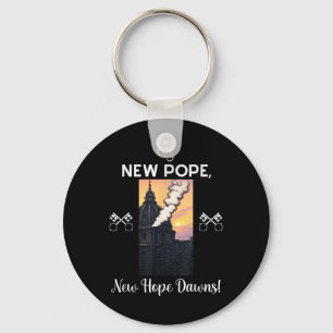 New Pope Design _ Catholic Vatican Christian Faith Keychain