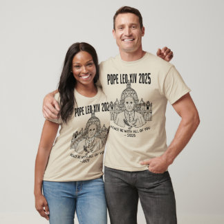  New Pope Design T-Shirt, Soft Cotton Graphic Tee 