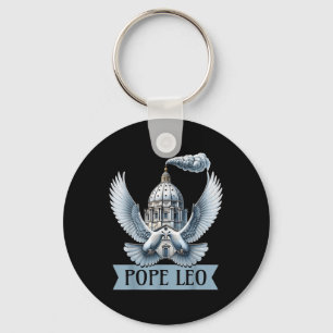 New Pope Leo 2025 Keychain