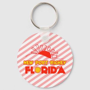 New Port Richey, Florida Keychain