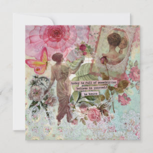 New Possibilites Flat Greeting Card