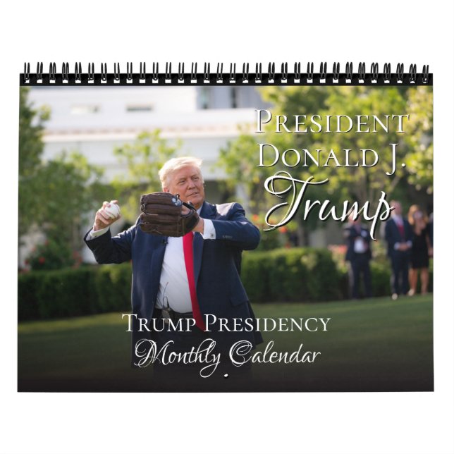 New President Donald J. Trump Photo 2025 Calendar (Cover)