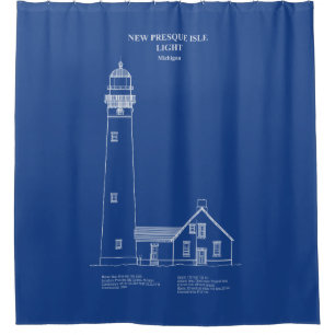 New Presque Isle Lighthouse - Michigan - AD