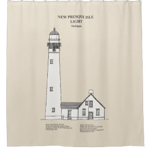 New Presque Isle Lighthouse - Michigan - SBD