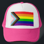 New Pride Trucker Hat<br><div class="desc">This Design at Good and Evil Creations
Is Celebrating The New Pride Flag 

XOXO You are Loved!</div>