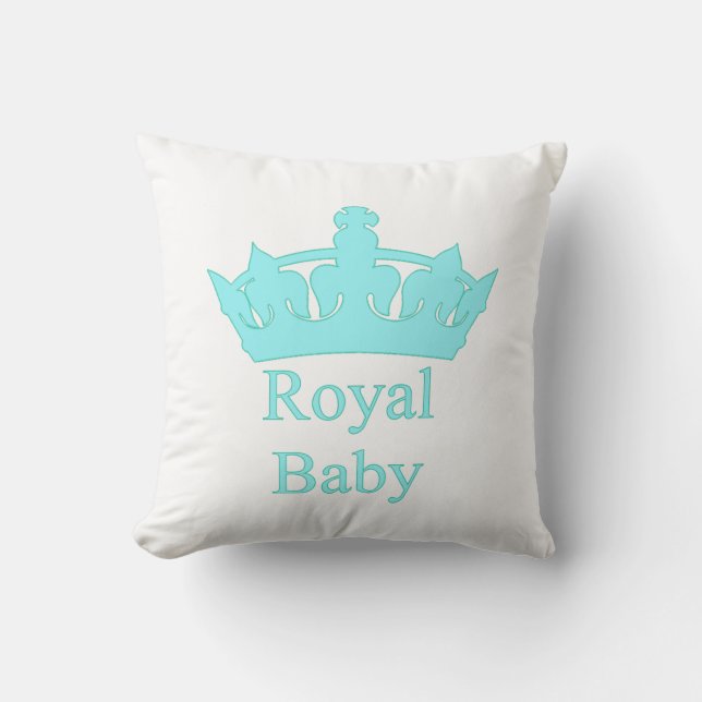 New Prince - a royal baby! Throw Pillow (Front)