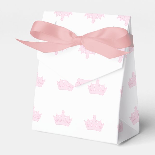 New Princess - a Royal Baby! Favor Box (Front Side)