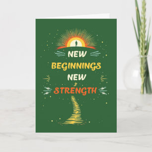 New Prosthetic Congratulations Inspirational Card