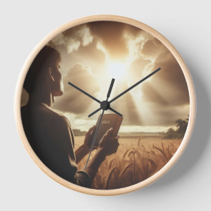 New Purpose - Divine Restoration Wall Clock