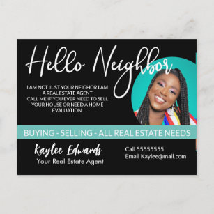 New Real Estate Agent Postcards