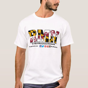 New Red Maryland Logo T-shirt