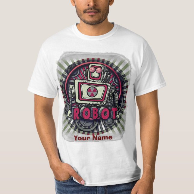 New Republic  Robot  T-Shirt (Front)
