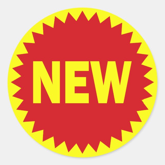 New Retail Sales Sticker (Front)