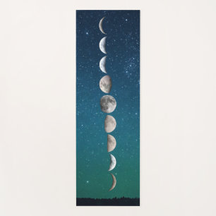 NEW Reversible Sunset Sky and Moon Phases Yoga Mat