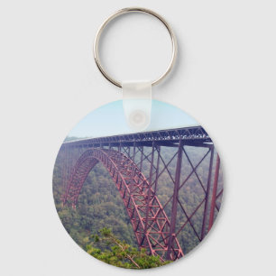 New River Gorge Bridge Keychain